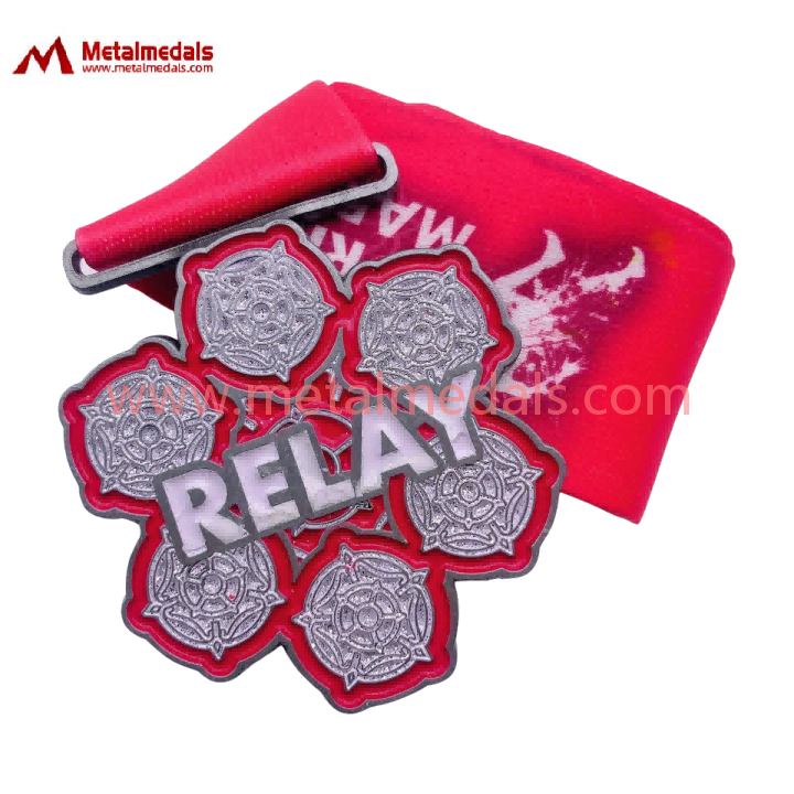 Custom Relay 5k 10  Sports Running medals